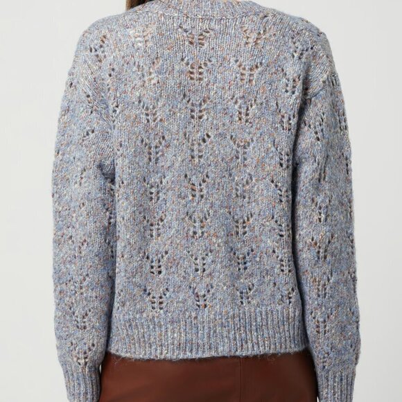 Soaked In Luxury Anabelle Open Knit Cardigan- Size XS - Picture 5 of 14